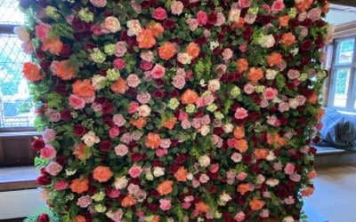 Timeless Flower Wall