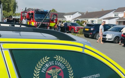 Family fun fair in Wales