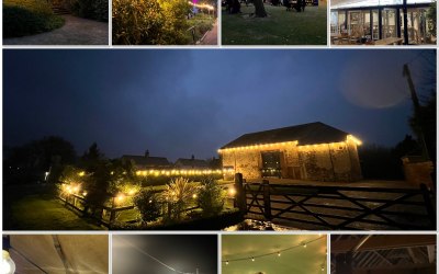 Festoon & fairy lighting for events, weddings & parties 