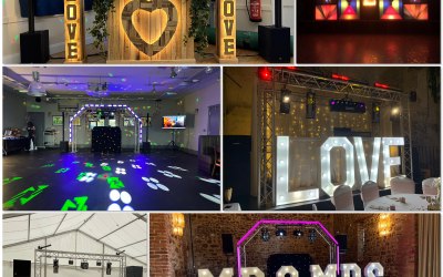 Mobile Rustic & Modern disco setups 