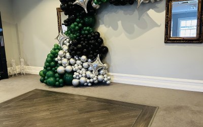 I also can create balloon displays for any event 