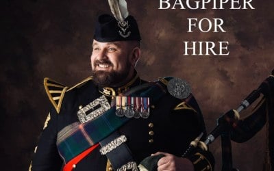 Wedding Bagpiper For Hire 