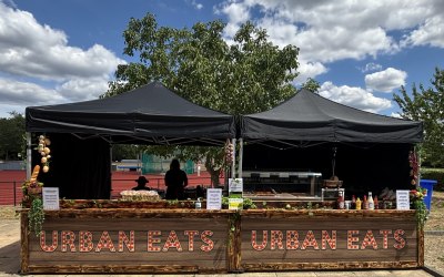 ONE OF OUR SETUPS FROM A RECENT CORPORATE EVENT