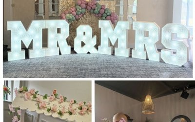 Light up letters