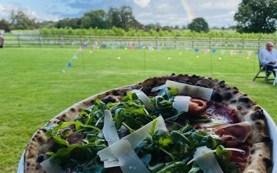 Pizza and rainbows