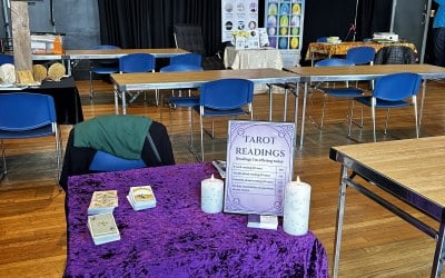 Fayre set up