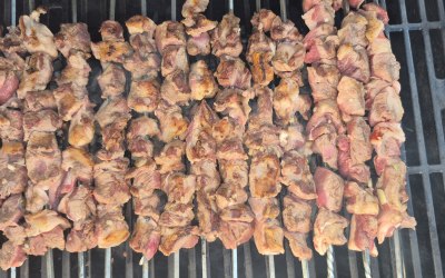 Cypriot Style Lamb Shish - Ethically sourced lamb shoulder.