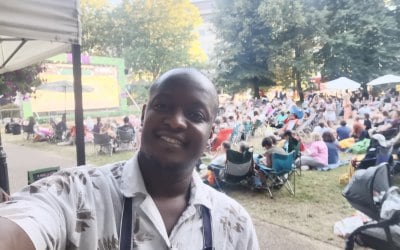 Tennis screening Beckenham green