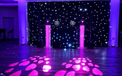 Halston wedding setup (Carlisle)