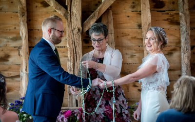 No-one said we would literally tie the knot!