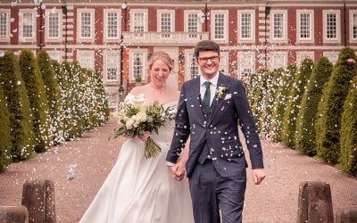 Wedding photography at Knowsley Hall in Liverpool