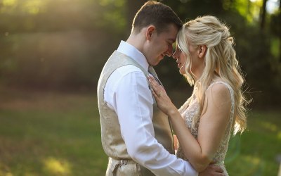 London Wedding - Sunset Couple Portraits