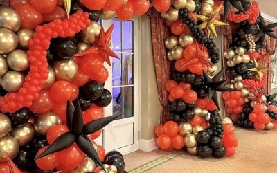 Large Organic Balloon Arches