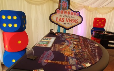 Las Vegas Table and Props