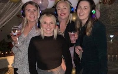 Silent discos are super popular at hen parties