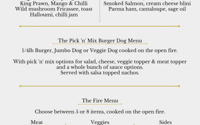 BBQ Menu