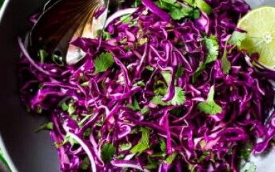 Our Mexican coleslaw topping