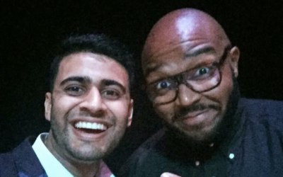 Cheeky selfie with MistaJam - please find the video of our back to back set at www.mastiroadshow.com