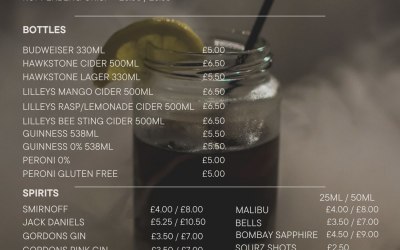 Our Current Price List 