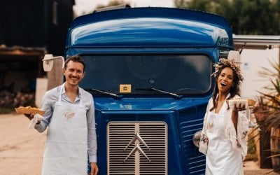 Vintage Citroen Food Truck