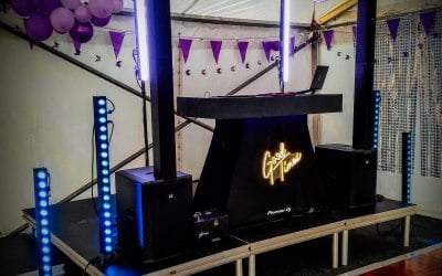 Marquee Birthday Party