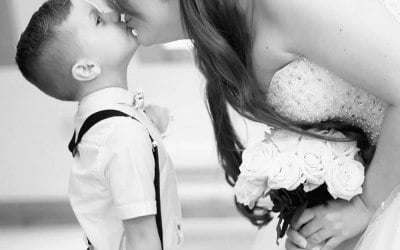 You may kiss the bride...