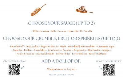 A sample menu