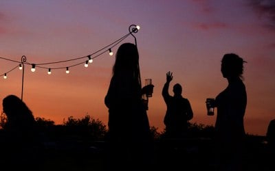 Wedding - Sunset Silhouettes