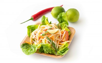 Exotic Green Papaya Salad 