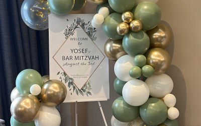  Event Entry with balloons