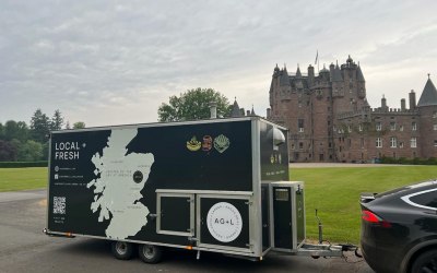 AG+L Food Truck at Glamis Castle