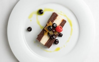 Coconut Chocolate Marquise