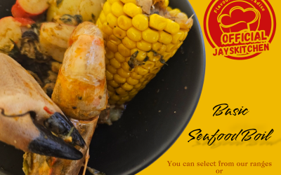 Seafood Boil Options Available 