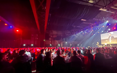 Stage show for a large audience
