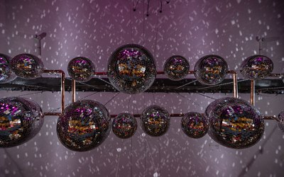 MIrror ball canopy