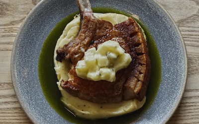 Pork Chop and Pomme Puree