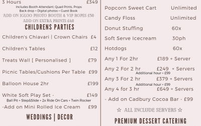 Price List 24/25