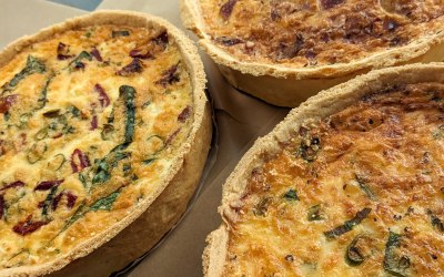 Homemade Quiche 