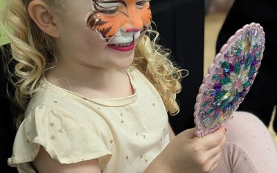 Face Painting at Birthday Parties.