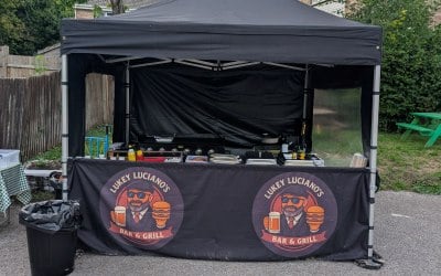 Our 3 x 3M convenient set up