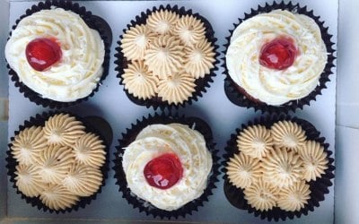 Raspberries & Roses Gluten Free Cupcakes