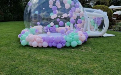 NEW BUBBLE HOUSE FIRST IN UK