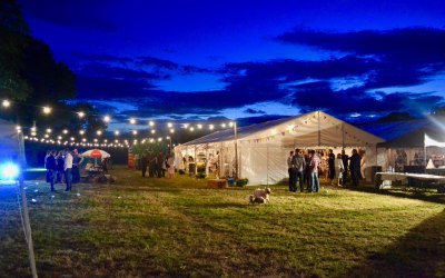 Romantic wedding marquees in Harrogate, North Yorkshire