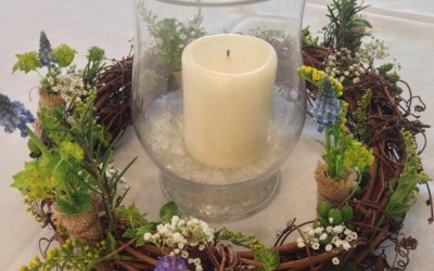 Rustic Table Centre