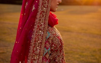 Berkshire - Sunset Bride Shoot