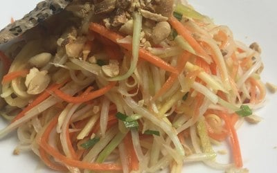 mango & papaya salad