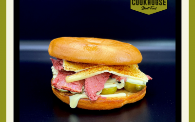 Salt Beef Briskte Bagel