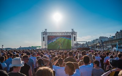 Fan Zone Screen Hire