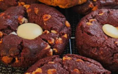 Red velvet cookies 