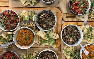 Bruschetta sharing platters 